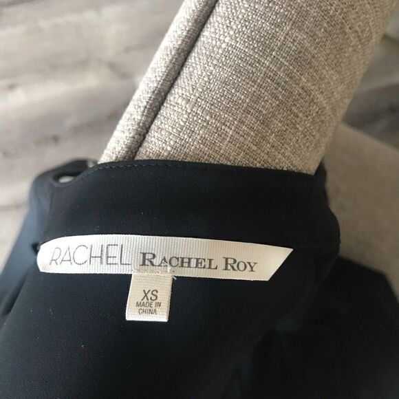 Rachel Roy black wrap Dress XS - Picture 4 of 4